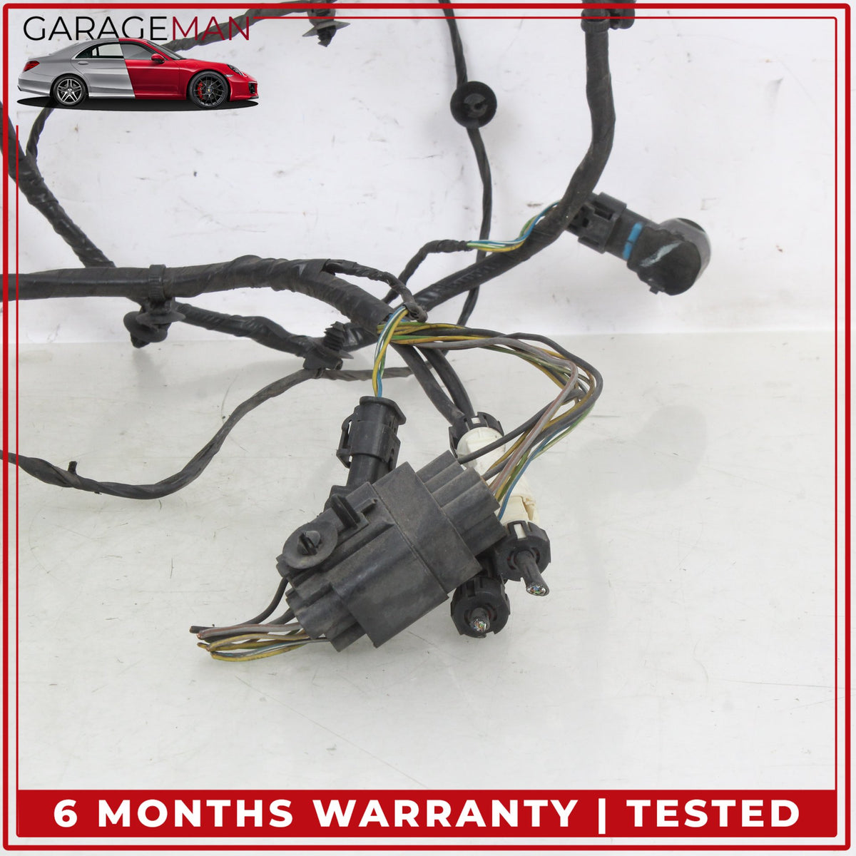 2010-2012 Range Rover L322 Front Bumper Parking Wire Harness w/ Sensors OEM