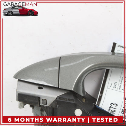 2019-2025 Audi Q3 Front Left Driver Side Exterior Door Handle Gray Metallic OEM