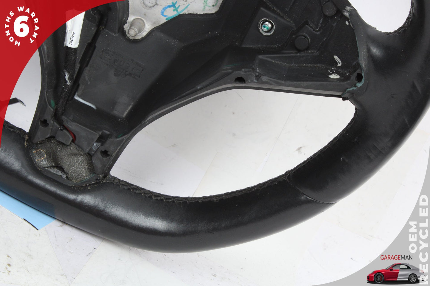 2012-2015 Tesla Model S Front Left Side Steering Wheel Black 103677400C OEM