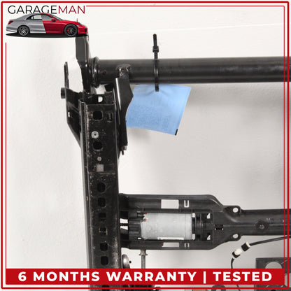 2017-2023 BMW 530e G30 Front Left Side Lower Seat Track Frame Rail w/ Motors OEM