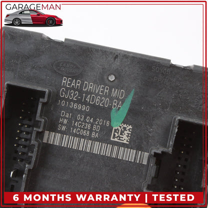 2014-2017 Range Rover Sport L494 Rear Left Driver Side Door Control Module OEM