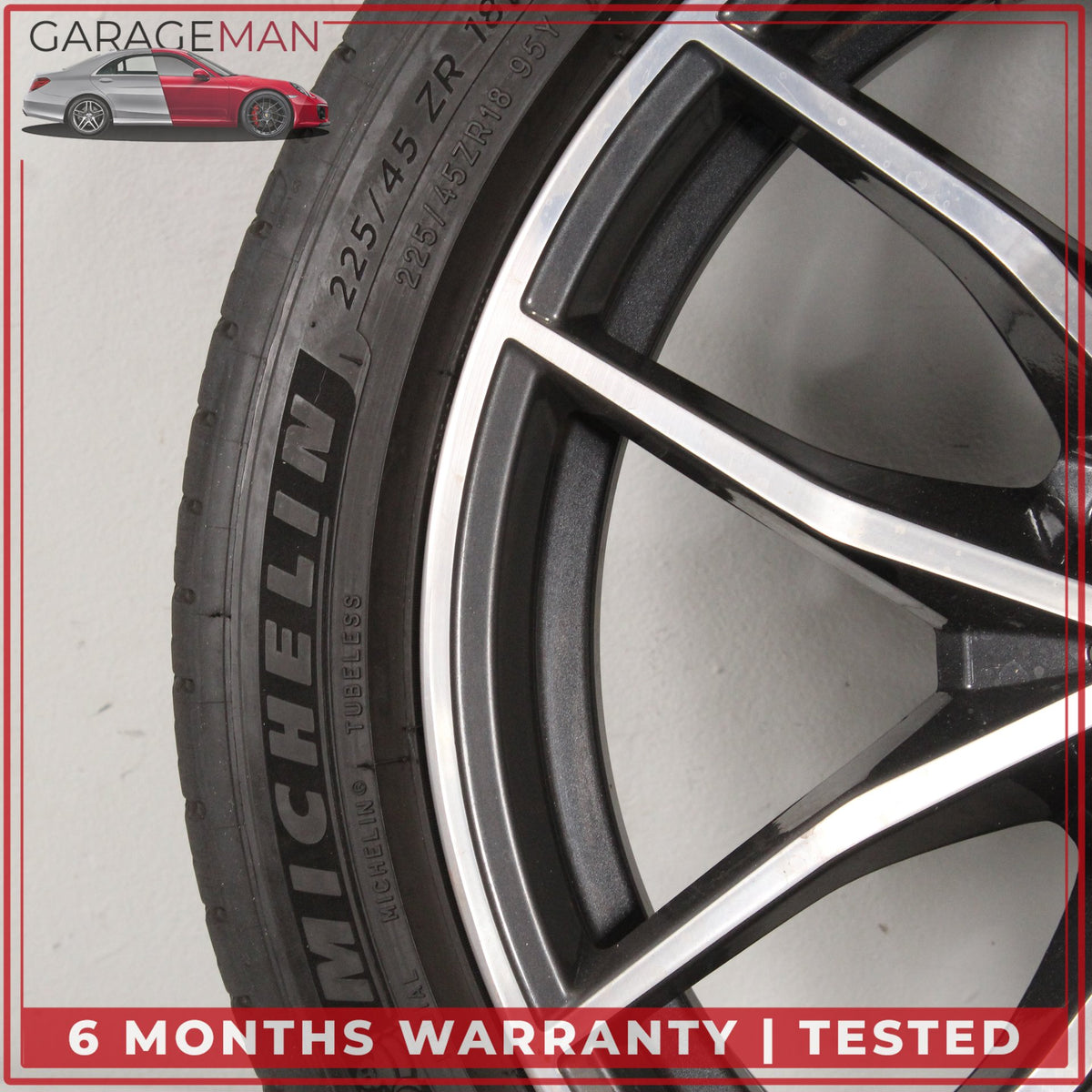 2019-2026 BMW Z4 G29 Styling 770 V-Spoke Front Wheel Rim w/ Tire 8Jx18 ET20 OEM