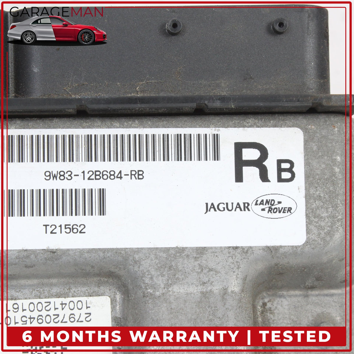 2010-2013 Range Rover L322 Jaguar ECU Engine Control Module 9W8312B684RB OEM
