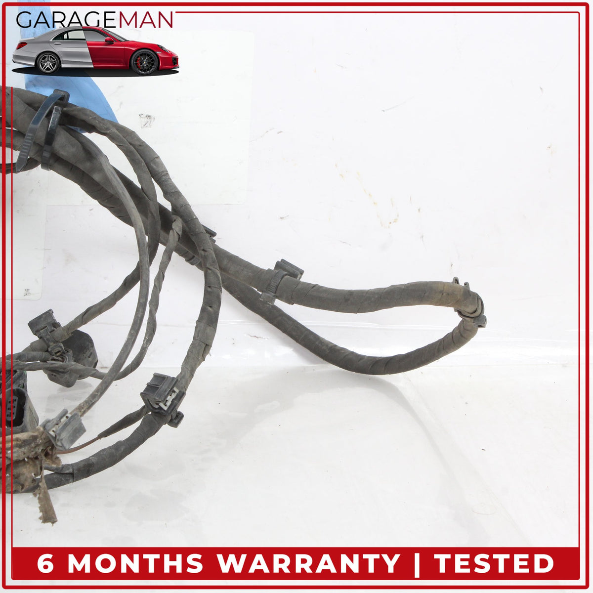 2007-2015 Audi Q7 SUV Front Bumper Wire Harness w/ Parking Sensors 1J0973735 OEM