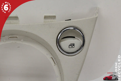 2012-2019 Fiat 500e Front Center Console Shifter Trim w/ Window Switch OEM