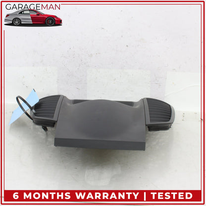 2011-2018 Porsche Cayenne 958 Front Center Dashboard Speaker Trim w/ Clock OEM