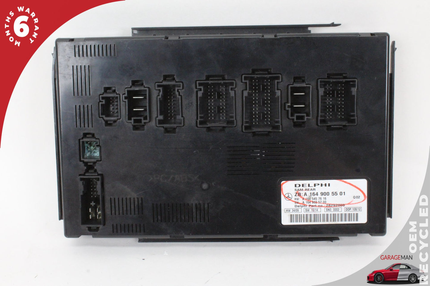 06-13 Mercedes-Benz R350 W251 Front SAM Signal Acquisition Module 1649004101