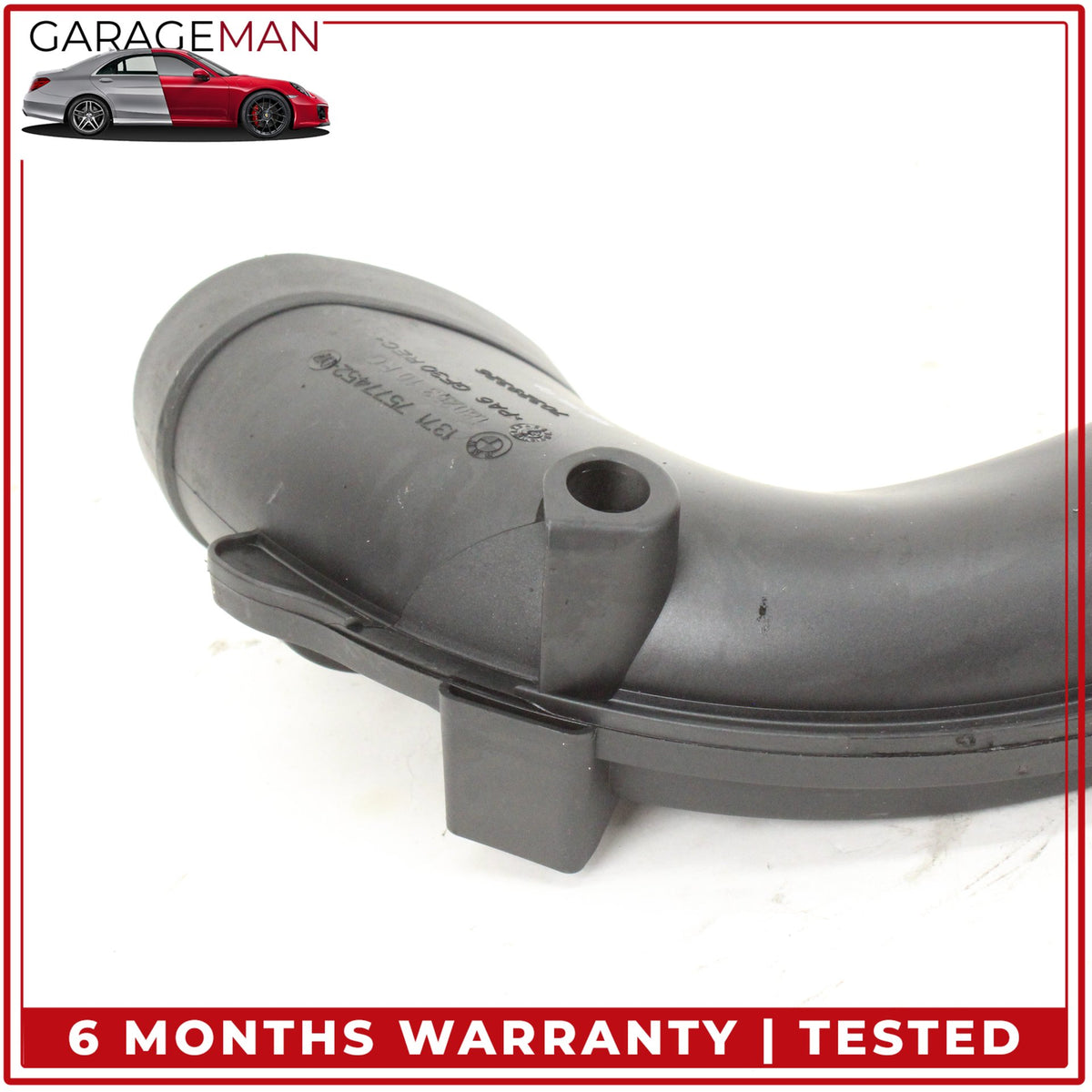 2013-2019 BMW 650i F06 Sedan Left Air Intake Duct Pipe 7577452 OEM