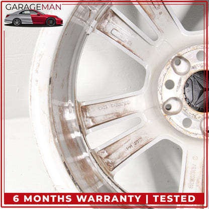 2014-2016 Mercedes W212 E350 Twin 5 Spoke Wheel Rim 8.5JX18H2ET48 2124015702 OEM