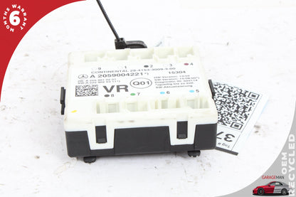 15-20 Mercedes-Benz C300 W205 Right Front Door Control Module 2059004221
