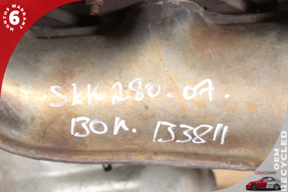 2006-2011 Mercedes-Benz SLK280 3.0L M272 V6 R171 Engine Motor RWD 130K OEM