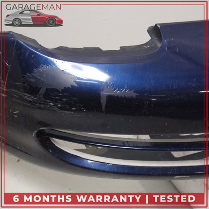 1999-2001 Porsche 911 Carrera 996 Front Bumper Cover Lapis Blue Metallic OEM