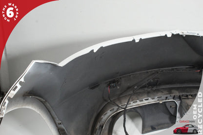 2008-2015 Audi TT 8J AWD Rear Bumper Cover Panel Assembly 8J0807317 Ibis White