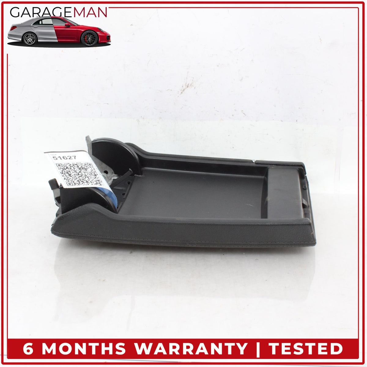 2010-2016 Porsche Panamera 970 Front Center Console Armrest Lid Cover Black OEM