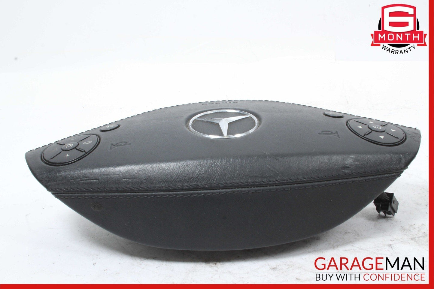 10-14 Mercedes W221 S550 CL550 Steering Wheel Airbag Air Bag Black OEM