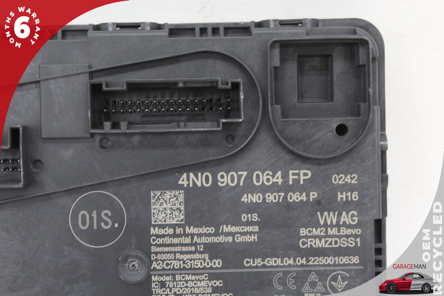 2018-2025 Audi Q5 SQ5 Body Comfort BCM Control Module Unit 4N0907064GP OEM