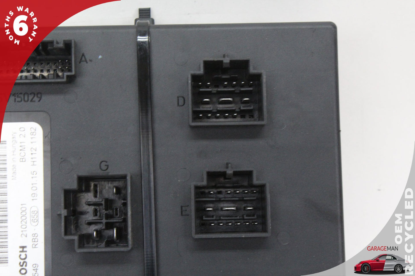 16-17 Audi A6 C7 Sedan On Board Supply Body Control Module 4H0907063DM Genuine