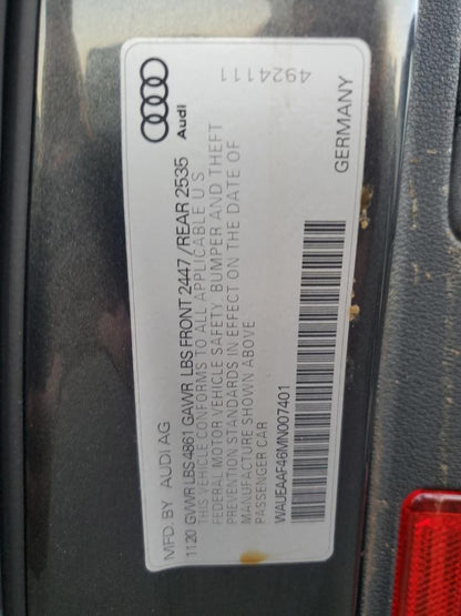 2021 Audi A4 B9