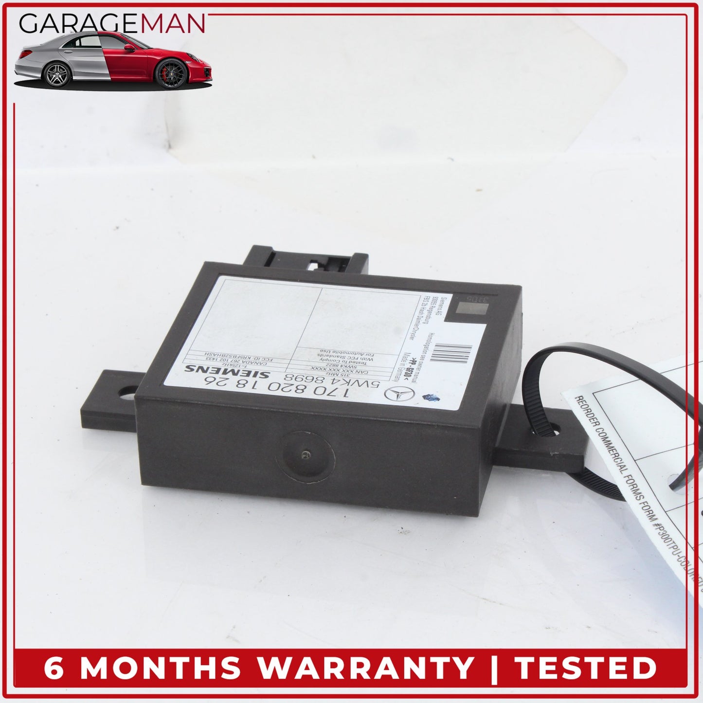 1997-2008 Mercedes R170 SLK320 Immobilizer Relay Control Module 1708201826 OEM