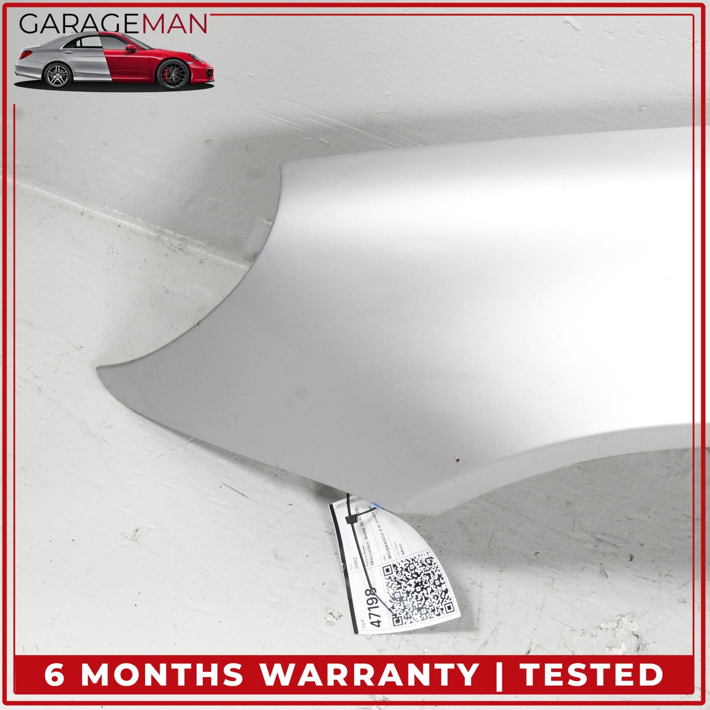 2001-2004 Mercedes-Benz SLK320 R170 Front Left Fender Panel 1708800118