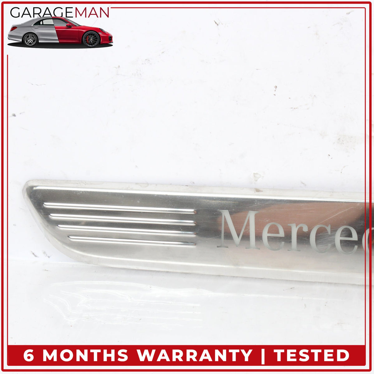 2015-2023 Mercedes W205 C300 Front Left and Right Door Sill Scuff Plates OEM