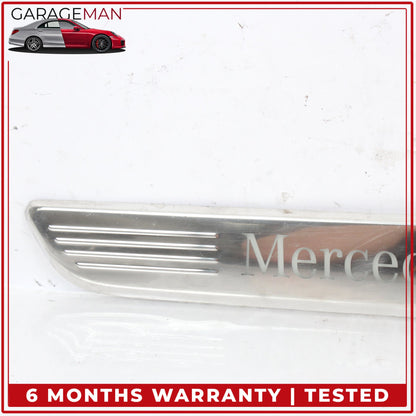 2015-2023 Mercedes W205 C300 Front Left and Right Door Sill Scuff Plates OEM
