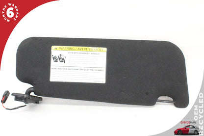 2016-2020 Jaguar XF X260 Front Left Side Sun Visor Black 4U5A00014AB OEM