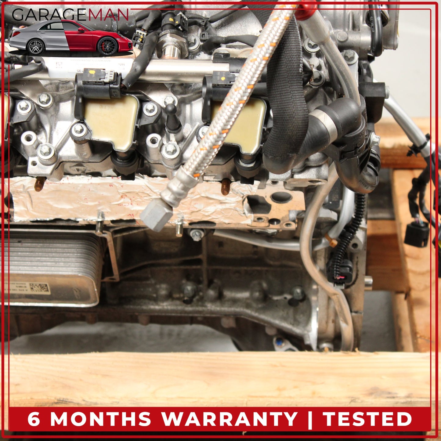 2015-2023 Mercedes C207 E400 RWD 3.0L V6 276.820 Engine Motor Assembly OEM 25K