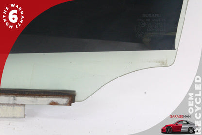 2015-2021 Subaru WRX Sedan Rear Left Side Door Window Glass 62011FJ112 OEM