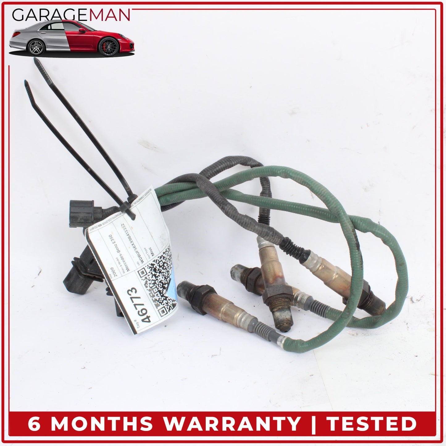 2006-2012 Mercedes W211 E350 Oxygen O2 Sensor Lambda Set of 4 0045420818 OEM