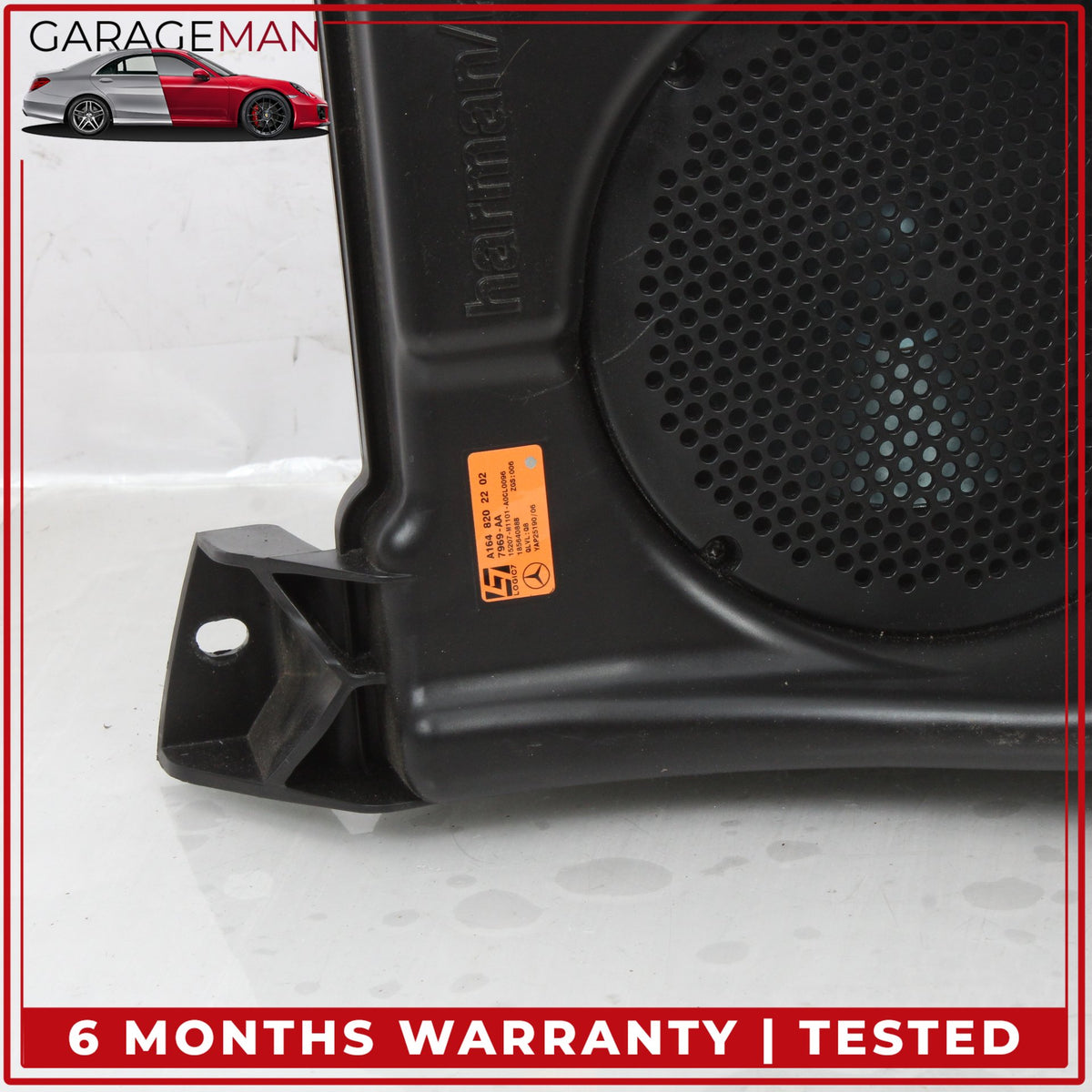2006-2011 Mercedes W164 ML350 Rear Audio Sound Subwoofer Speaker 1648202202 OEM