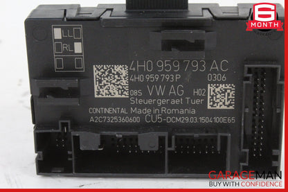 2013-2024 Porsche Cayman 981 Front Left Side Door Control Module 4H0959793AC OEM