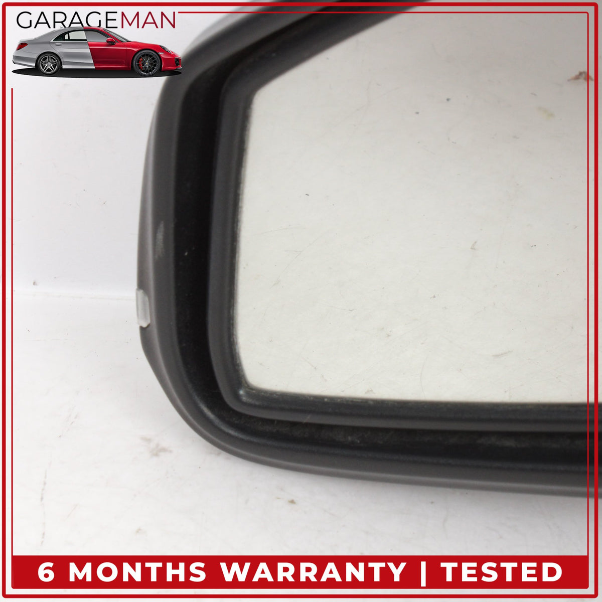 2014-2021 BMW i3 I01 Front Left Side Door Rear View Mirror Heated Silver OEM