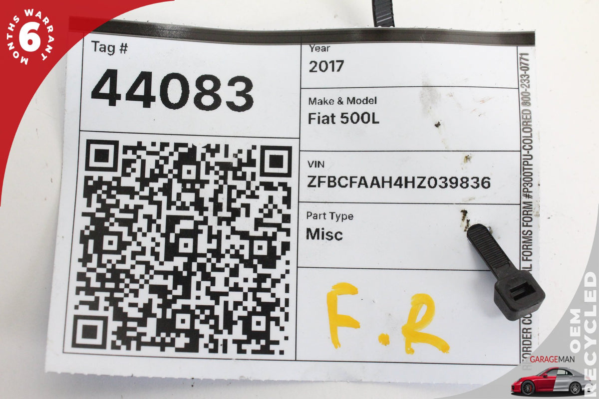 2014-2017 Fiat 500L FWD Door Hinge/Runner A077283 OEM