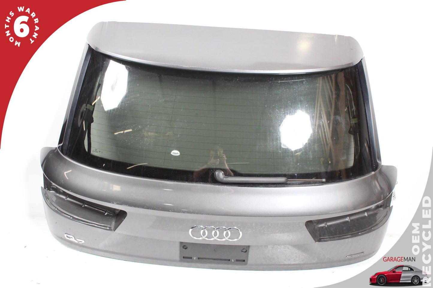 2017-2019 Audi Q7 Rear Trunk Lid Tailgate Lift Gate Hatch Shell 4M0827025D OEM