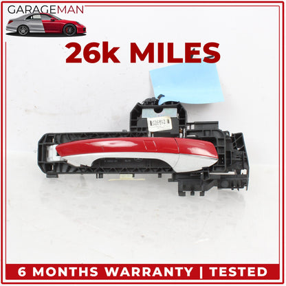 2010-2017 Mercedes C207 E400 Coupe Front Right Side Exterior Door Handle Red OEM