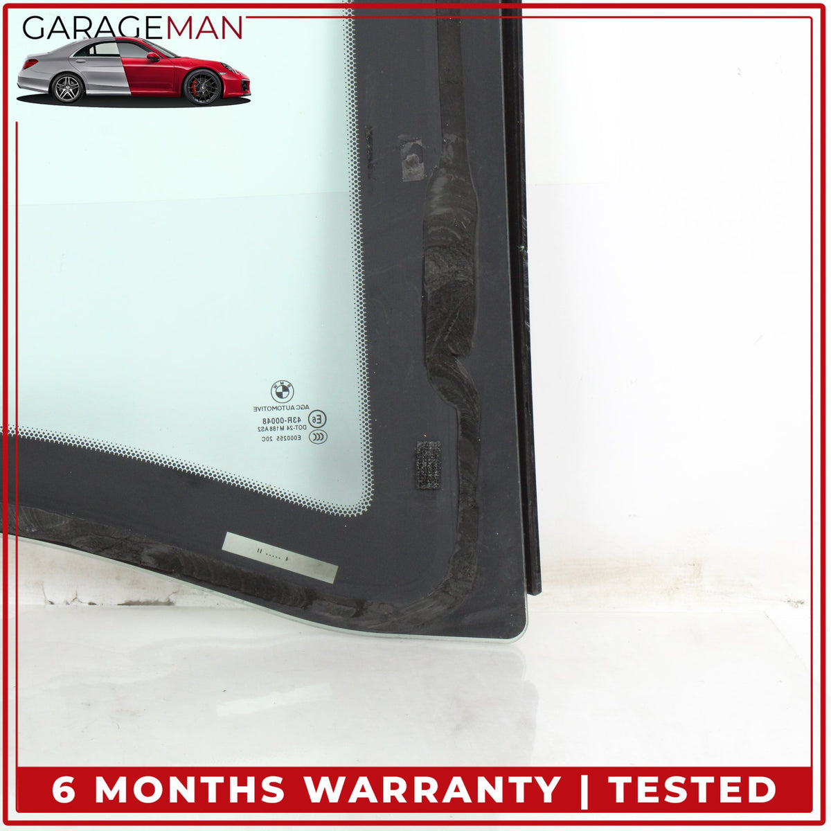 2014-2021 BMW i3 I01 Rear Left Driver Side Quarter Window Glass 7288189 OEM