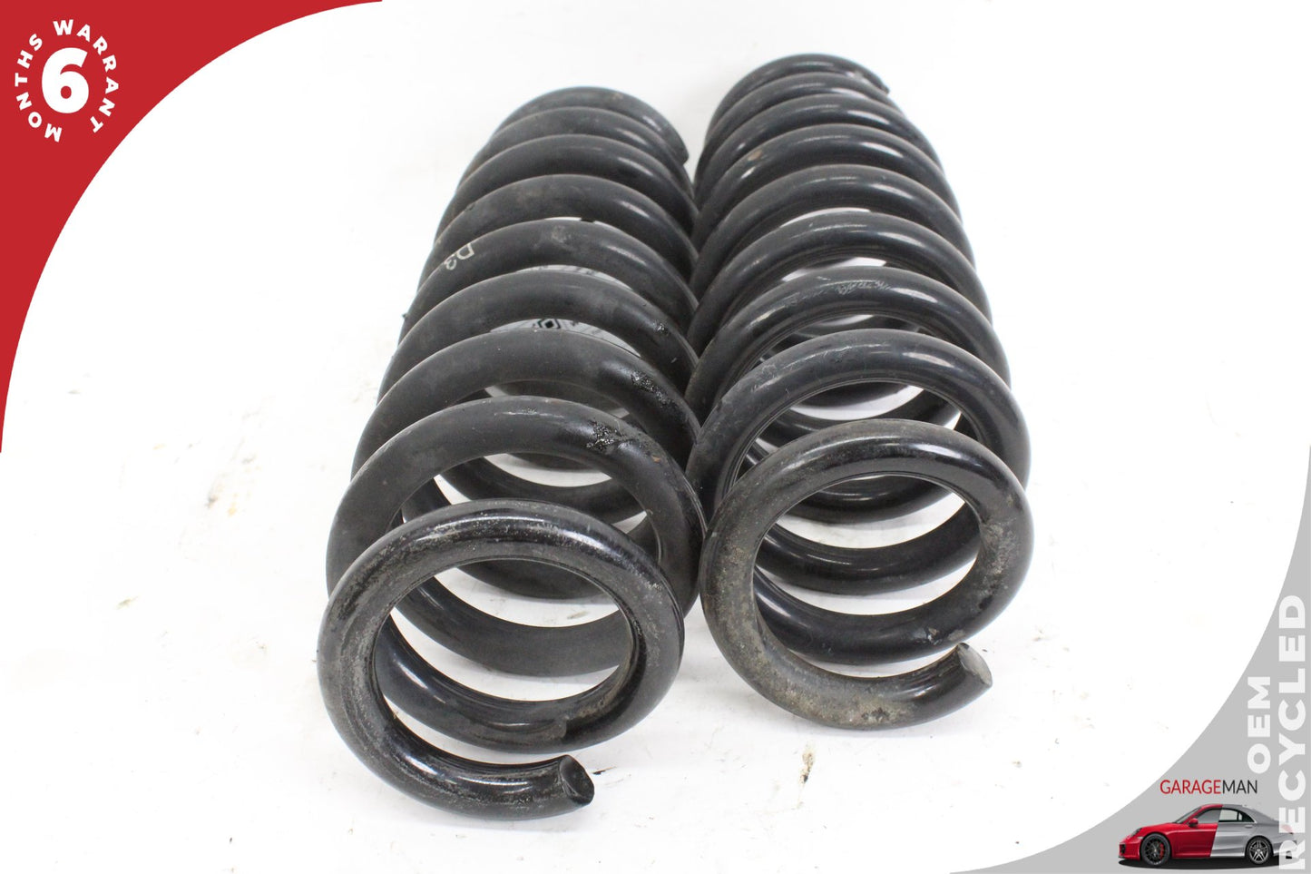 2011-2013 BMW 335is 328i Rear Left and Right Side Coil Spring Set 6767337 OEM