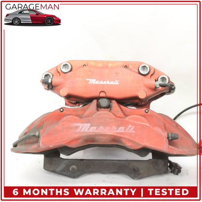 2008-2019 Maserati GranTurismo Front Left and Right Brake Caliper Set Brembo OEM
