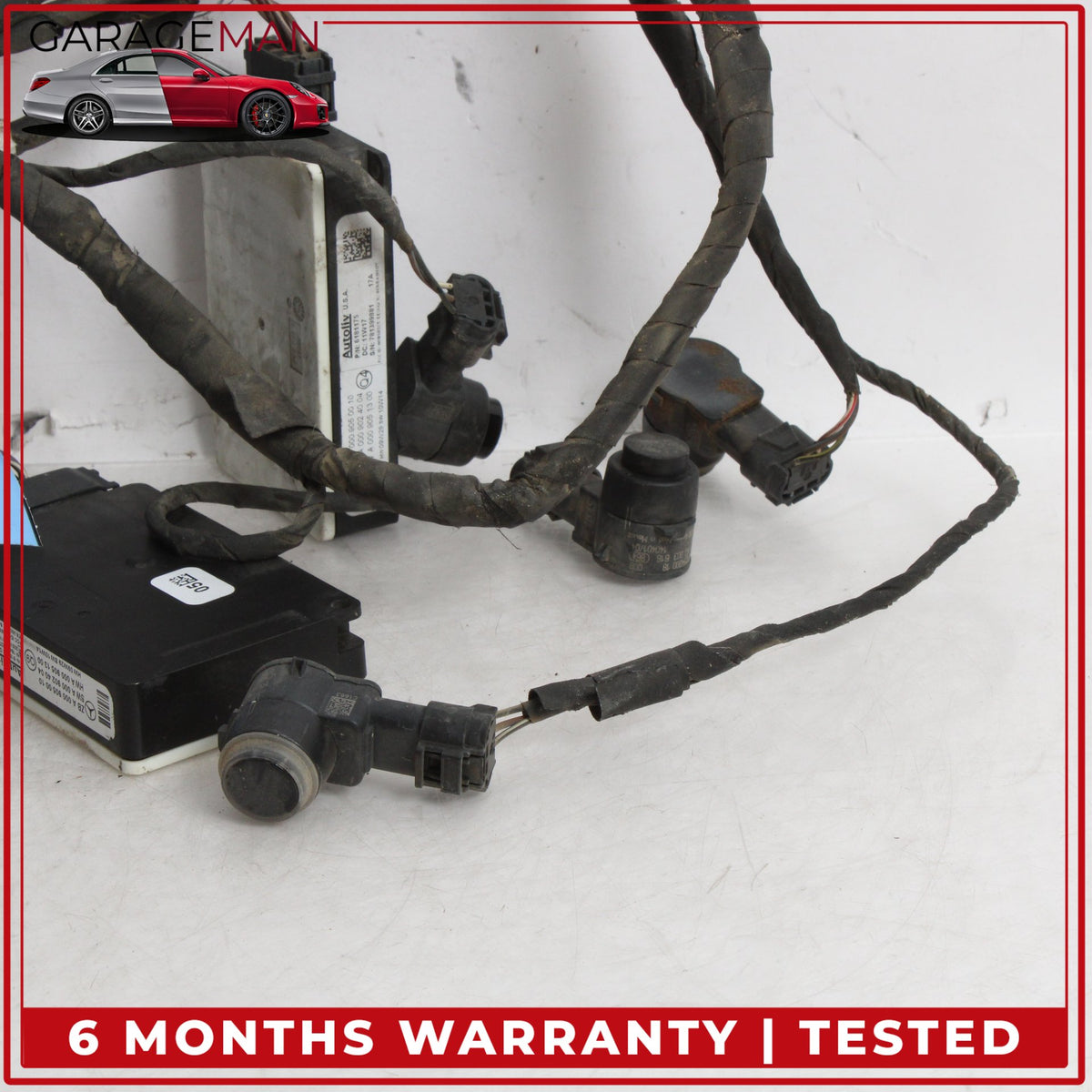 2012-2014 Mercedes W218 CLS63 AMG Rear Parking and Radar Sensors w/ Wire Harness