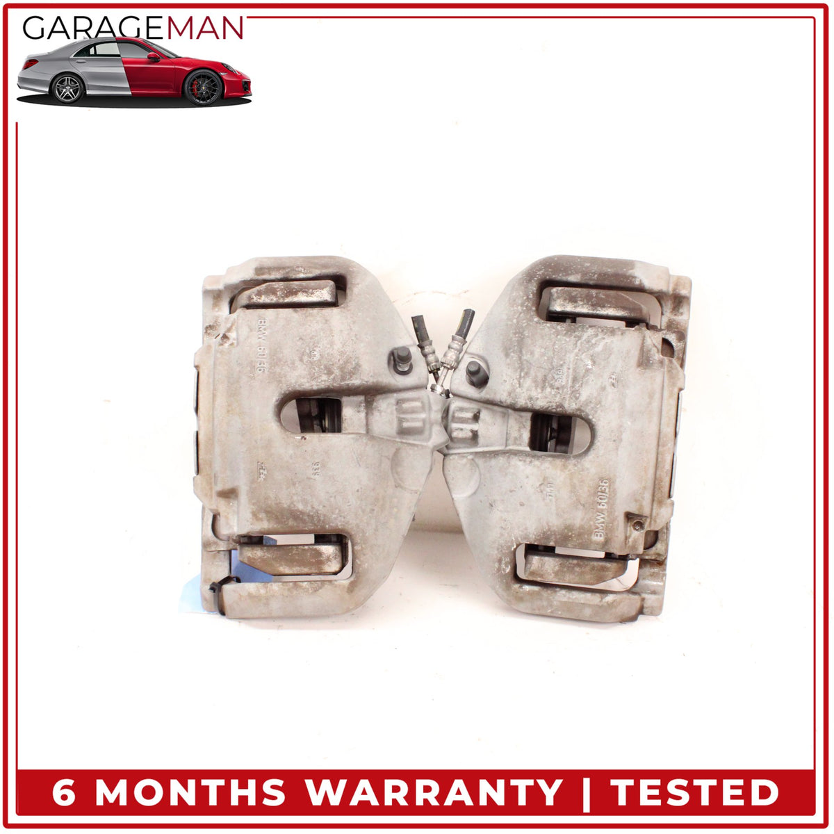 2009-2019 BMW 650i 750i 550i Front Left and Right Side Brake Caliper Set OEM