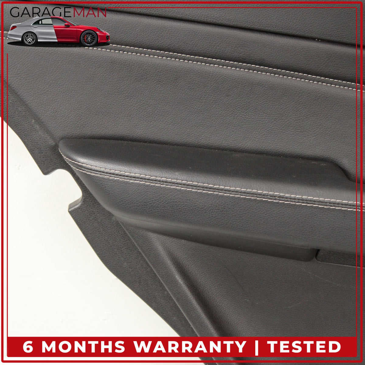 2012-2015 Mercedes W166 ML350 Rear Left Side Door Trim Cover Panel Black OEM