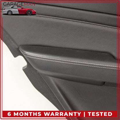 2012-2015 Mercedes W166 ML350 Rear Left Side Door Trim Cover Panel Black OEM