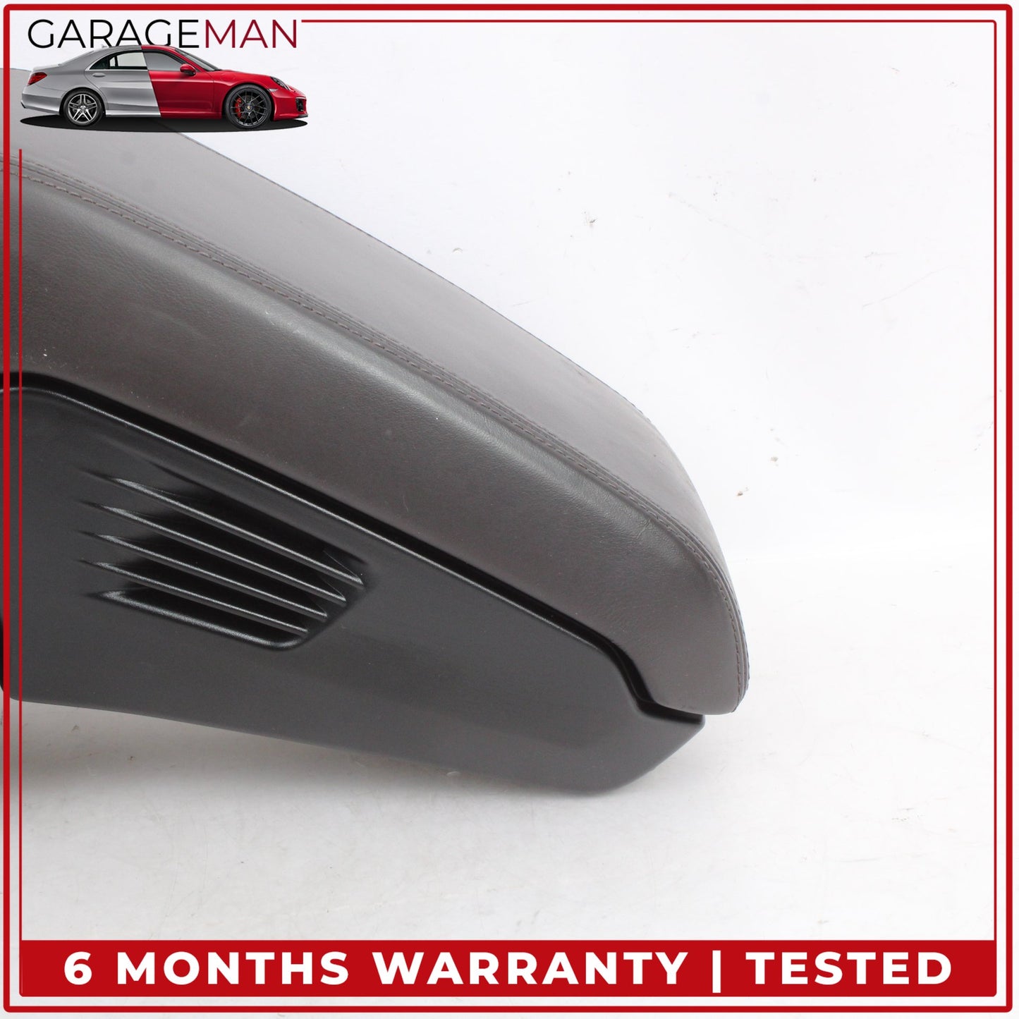 2014-2021 BMW i3 I01 Front Center Console Armrest Arm Rest Brown 9283177 OEM