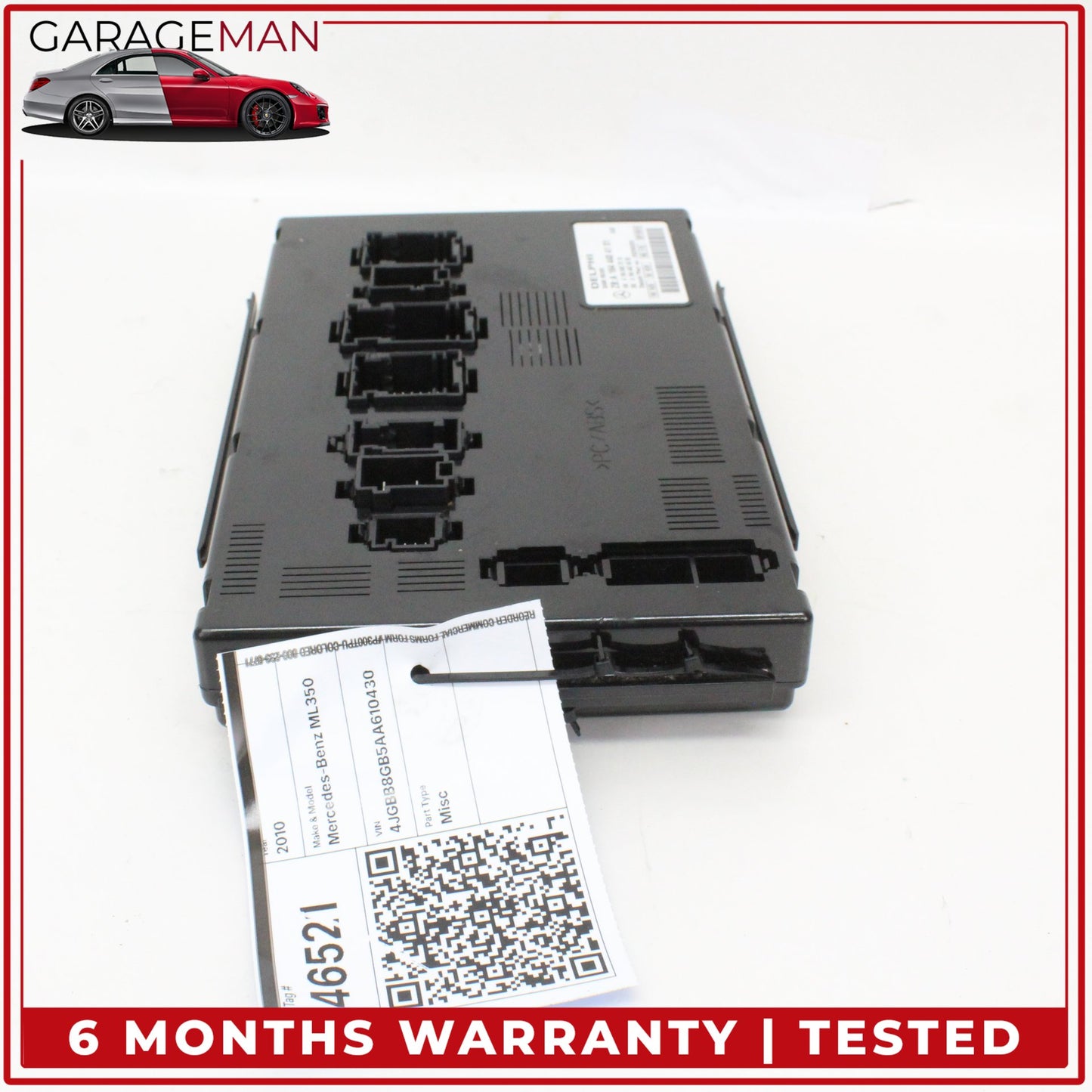 2010-2013 Mercedes W164 ML350 Rear SAM Module Unit Signal Acquisition OEM