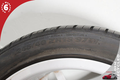 2016-2023 Audi TT Wheel Rim w/ Tire Twin 5 Spoke 8.5JX18H2 ET50 8S0601025E OEM