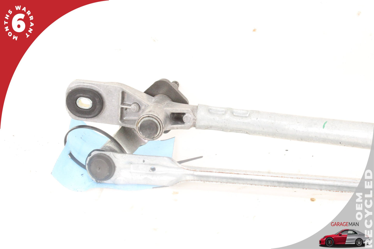 2012-2018 Audi A6 C7 Front Windshield Wiper Linkage w/ Motor 4G1955023A OEM