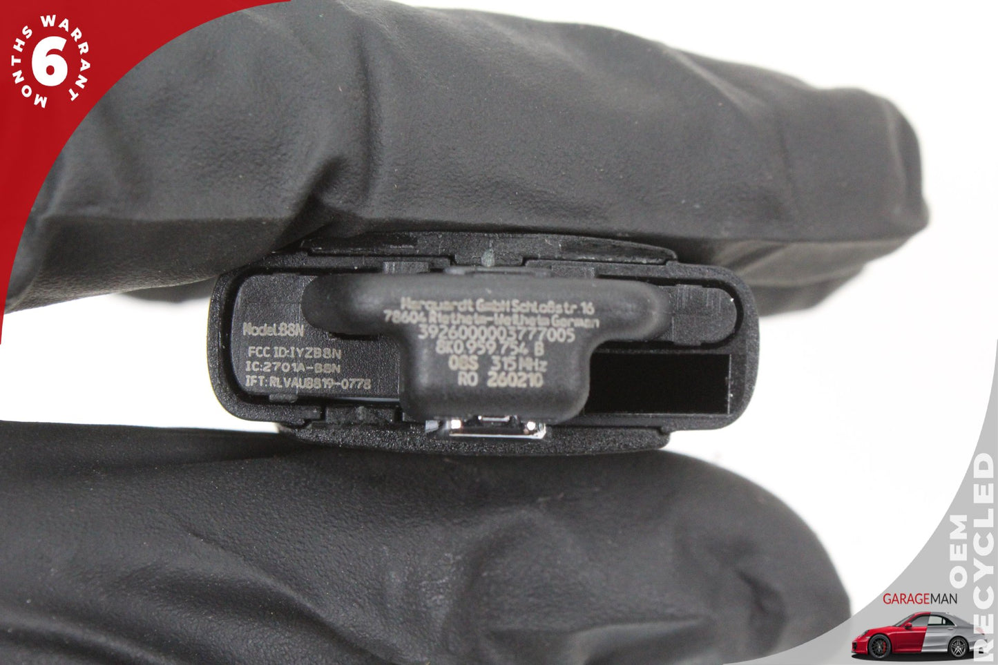 2012-2018 Audi A6 S5 A4 A5 A8 Smart Keyless Entry Remote Key Fob 8K0959754B OEM