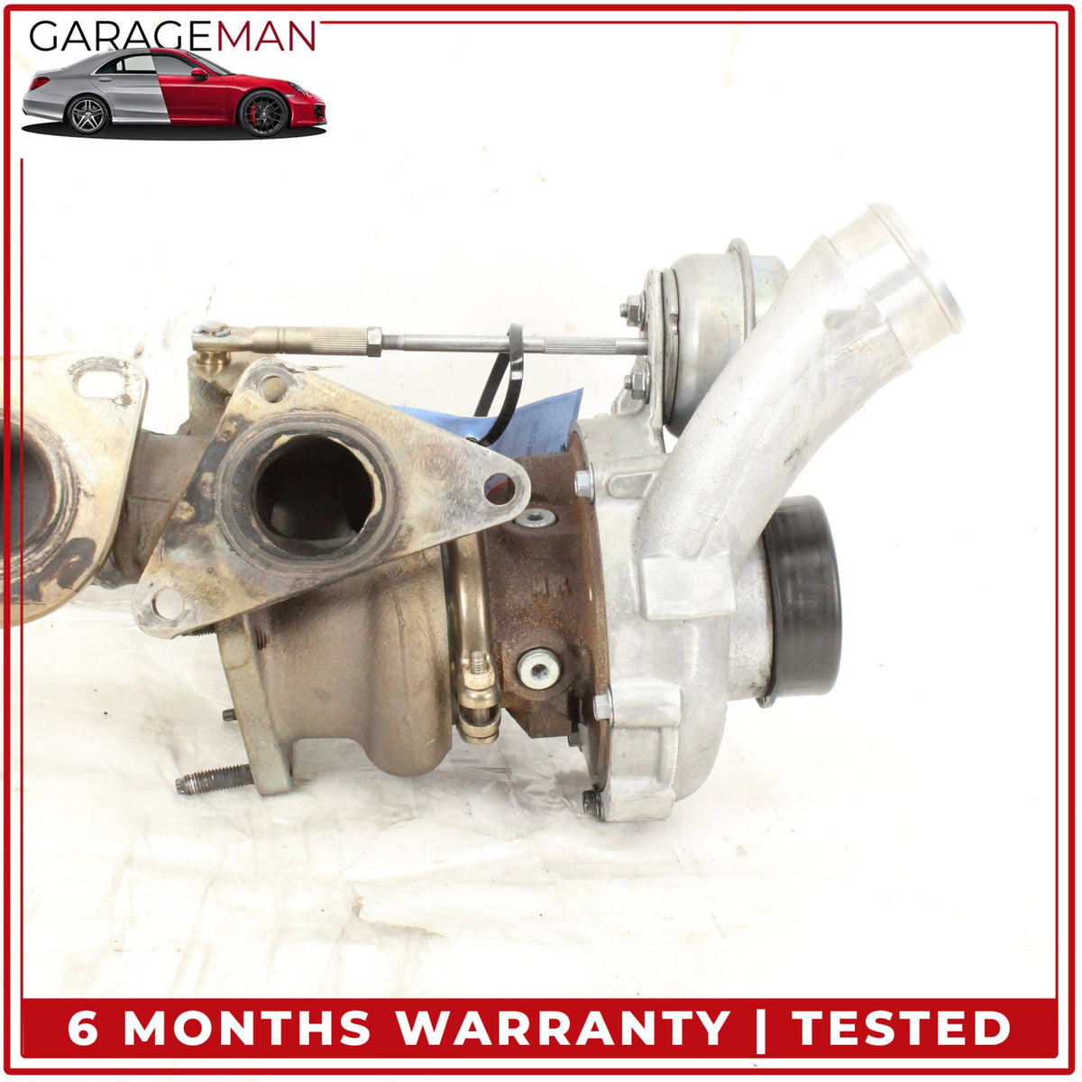 2011-2020 Mercedes W216 CL550 M278 Left Turbocharger Turbo Charger Manifold OEM