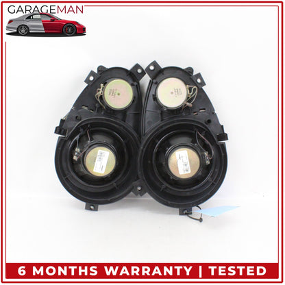 2003-2008 Mercedes R230 SL500 Front Left and Right Door Audio Speaker Set OEM